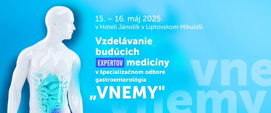 web | Vzdelávanie budúcich expertov medicíny v špecializačnom odbore gastroenterológia „VNEMY" 2025